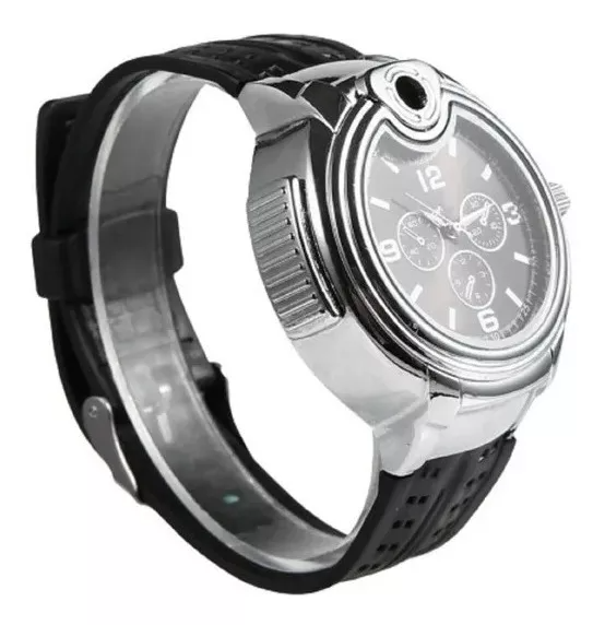 🔥 Reloj Encendedor 2 en 1 – Estilo, Funcionalidad y Fuego al Instante!