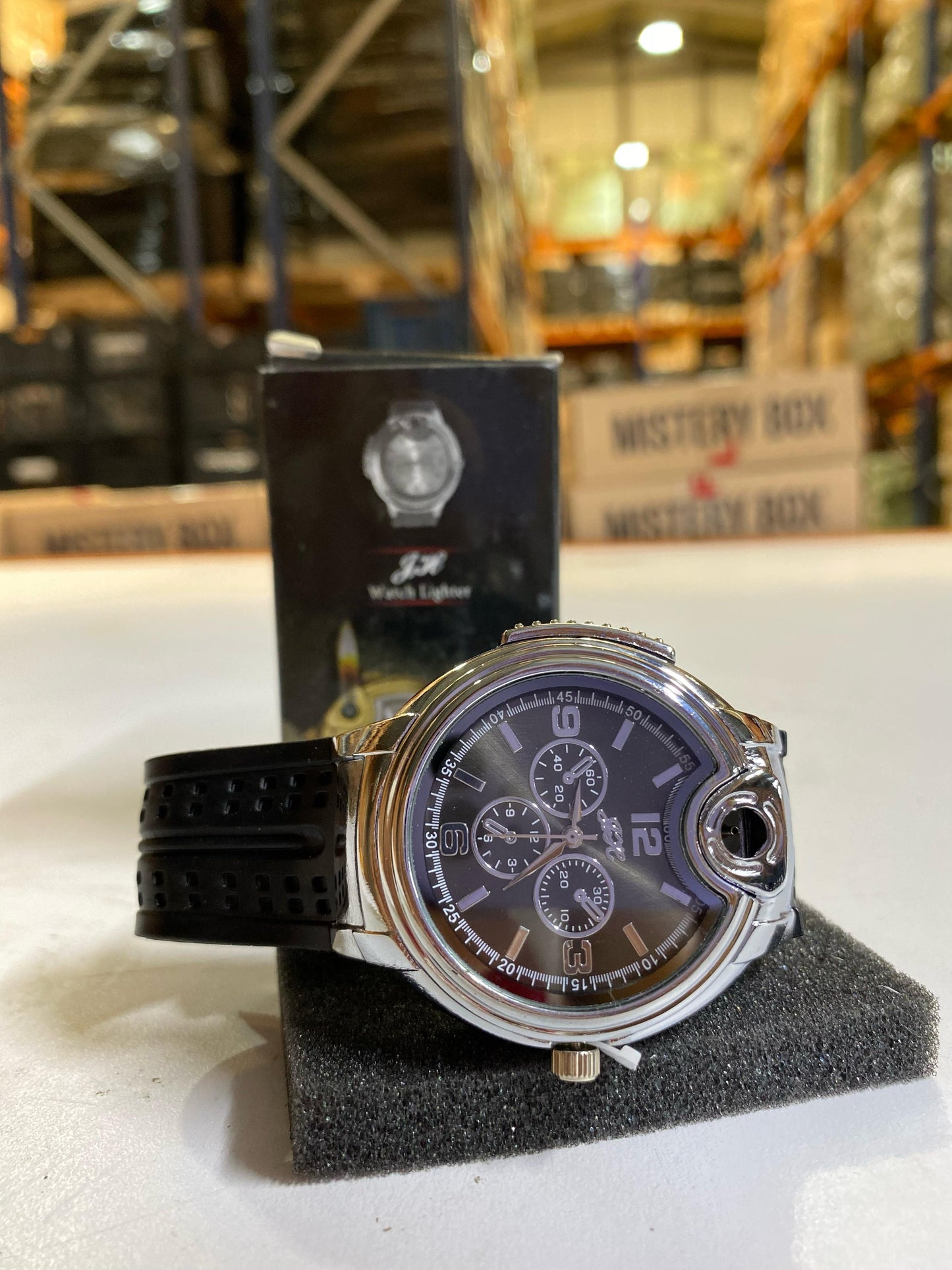 🔥 Reloj Encendedor 2 en 1 – Estilo, Funcionalidad y Fuego al Instante!