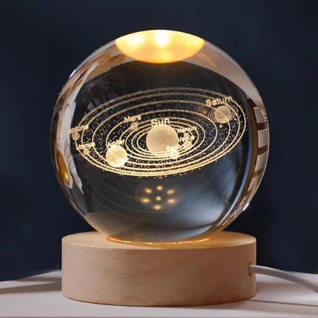 🌌 Galamp – La Lámpara Galáctica de Cristal que Transforma tu Espacio.