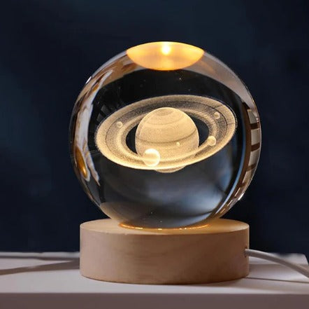 🌌 Galamp – La Lámpara Galáctica de Cristal que Transforma tu Espacio.